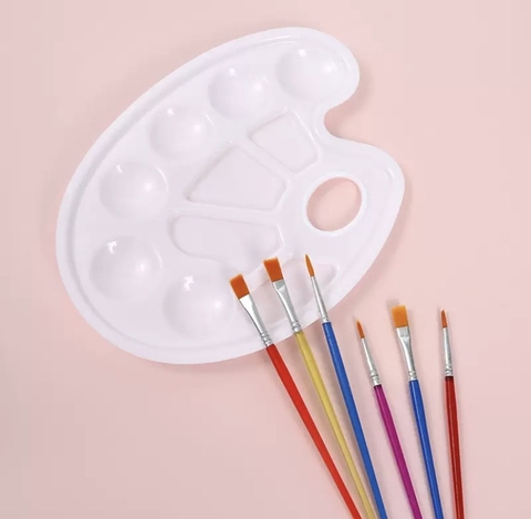 Bộ Cọ Kèm Dĩa Pha Màu ND060