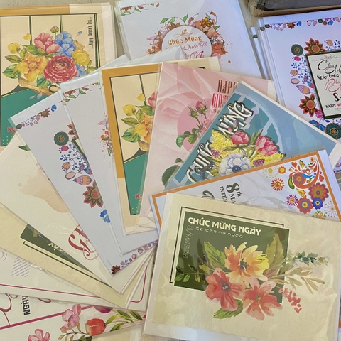 Set 10 Thiệp 8/3 Trung ND0124