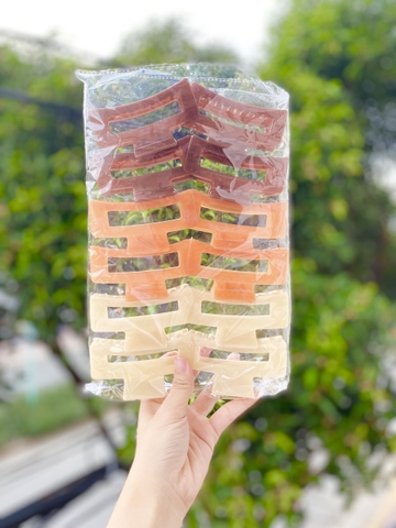 Set 12 Kẹp Vuông Trà Sữa ND0207