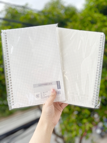 Sổ Lò Xo B5 Bìa Nhựa 70 Tờ ND050