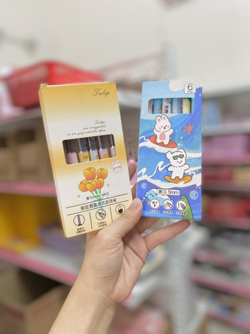 Hộp 6 Bút Đen RC0265