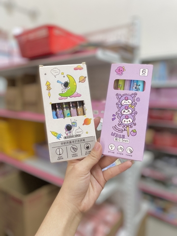 Hộp 6 Bút Đen RC0265