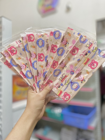 Set 10 Khẩu Trang K95 Hoạt Hình RC02894
