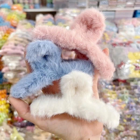 Set 10 Kẹp Lông Trơn RC04778