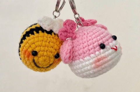 Móc Khoá Len Đan ND0226