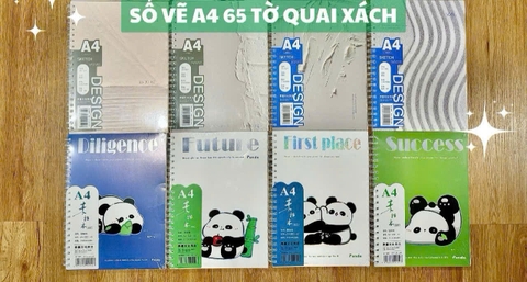 Sổ Vẽ A4 - 45 Tờ Có Quai Ngang  N63