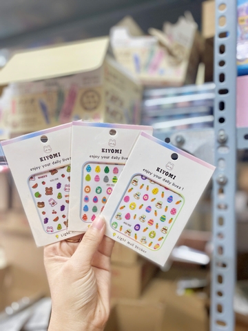 Set 10 Sticker Dán Móng Nhiều Mẫu RC1522