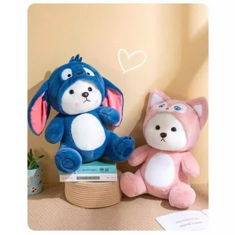 Gấu Bông Mix Mẫu 30-35cm