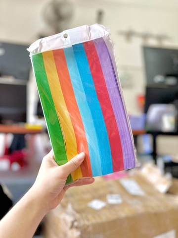 Giấy Gấp Sao 6 + 7 Màu RC470