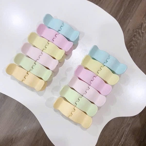 SET 12 KẸP CÀNG CUA BẦU PASTEL ND01838