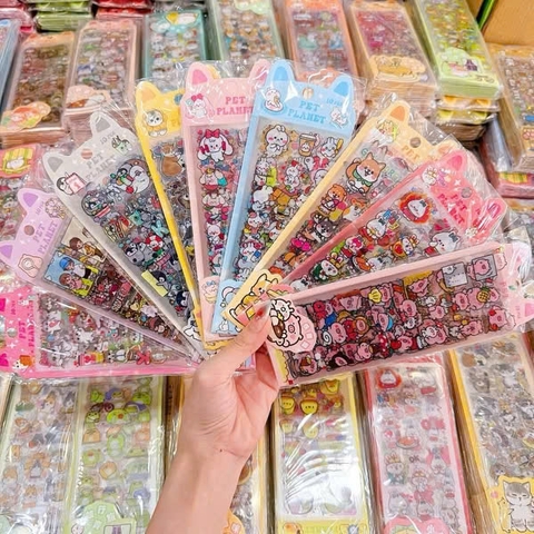 SET 10 Sticker Tai Mèo RC04371