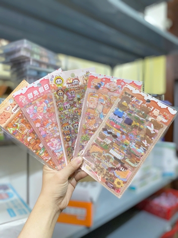 ( Set 10 ) Sticker Hoạt Hình