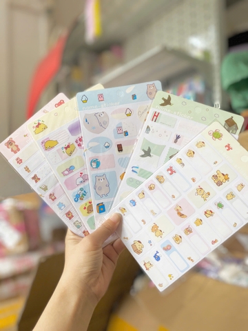 ( SET 10 ) STICKER Nhãn Dán
