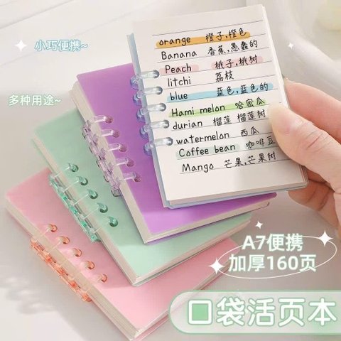 Sổ Còng Nhựa A7