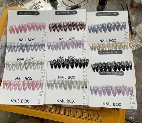 Nail Mắt Mèo Tim Thỏ
