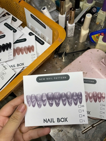 Nail Mắt Mèo Tim Thỏ