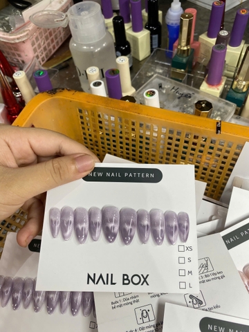 Nail Mắt Mèo Tim Thỏ