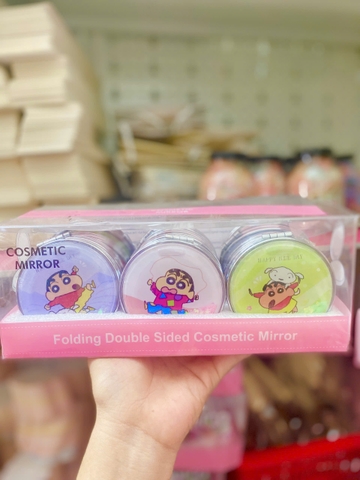 Hộp 12 Gương Tròn Nhũ G02