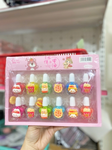 Hộp 24 Sơn Móng Tay Em Bé
