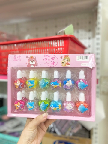 Hộp 24 Sơn Móng Tay Em Bé