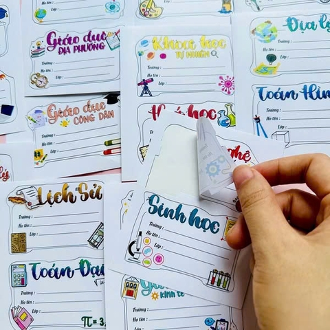 Nhãn Vở ( Bịch 20c)