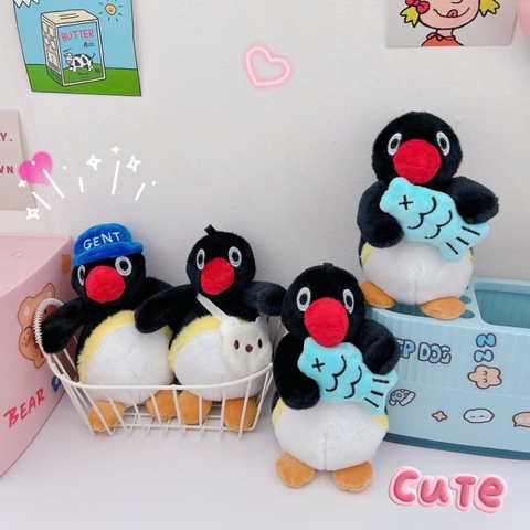 Móc Khóa Bông Chim Cánh Cụt