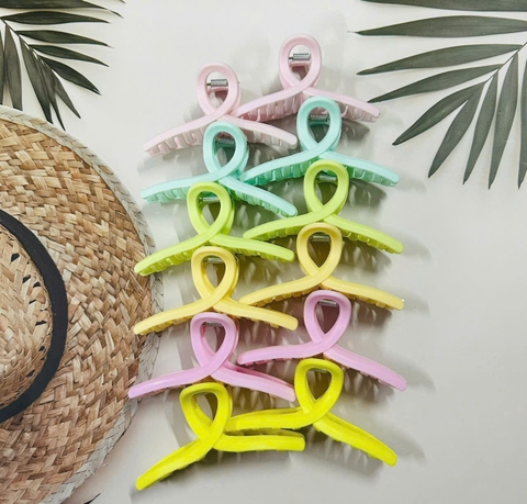 Set 12 Kẹp Xoắn Màu