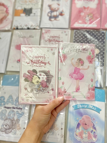 Set Thiệp Mời Sinh Nhật ( 10 Thiệp)