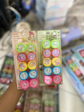 Set 10 Con Dấu Hoạt Hình RC104557
