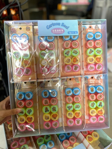 Set 10 Con Dấu Hoạt Hình RC104557