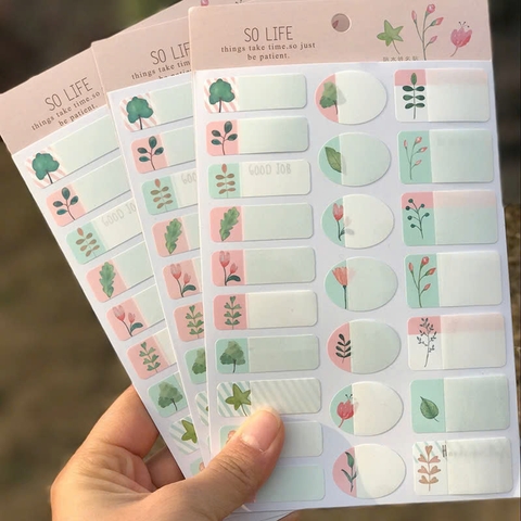 Set 10 Sticker Nhãn Dán