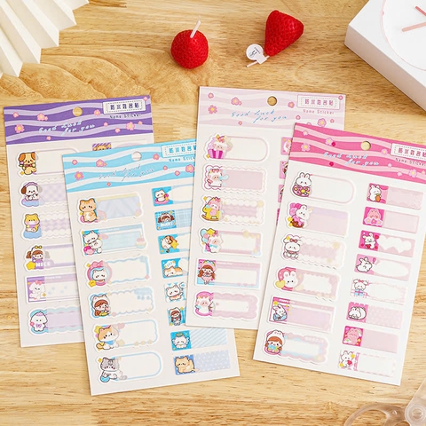 Set 10 Sticker Nhãn Dán