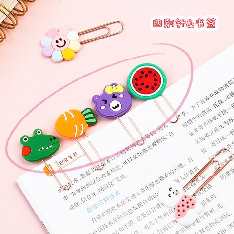 ( SET 10) Ghim Kẹp Hình Thú