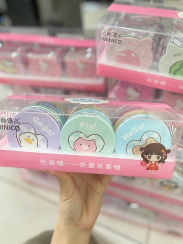 Hộp 12 Gương Gập Tròn Khô ND0215