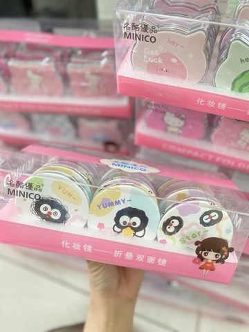 Hộp 12 Gương Gập Tròn Khô ND0215