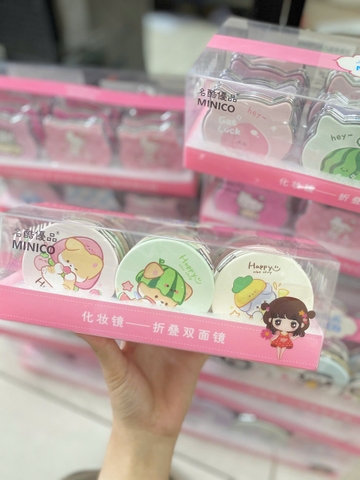 Hộp 12 Gương Gập Tròn Khô ND0215