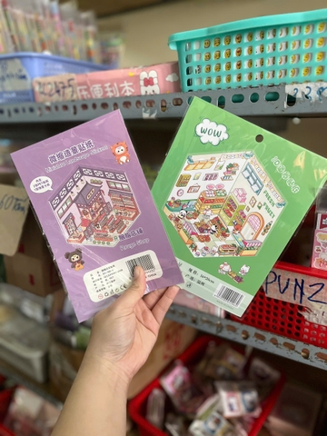 ( SET 10 ) Sticker Ngôi Nhà