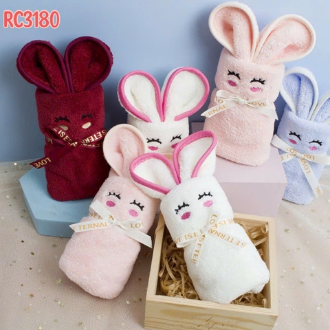 Khăn Thỏ Cột Nơ RC3180