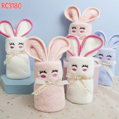 Khăn Thỏ Cột Nơ RC3180