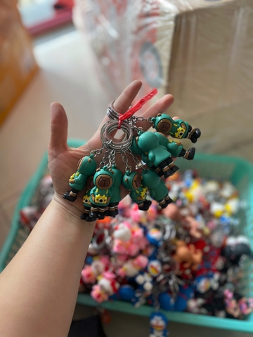 Móc Khóa Dẽo - Giao Ngẫu Nhiên Mix Mẫu ND01135