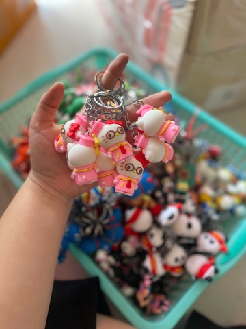 Móc Khóa Dẽo - Giao Ngẫu Nhiên Mix Mẫu ND01135