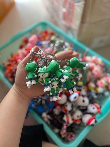 Móc Khóa Dẽo - Giao Ngẫu Nhiên Mix Mẫu ND01135