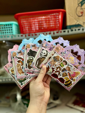 Set Sticker Tấm Nhỏ RCSTK2854