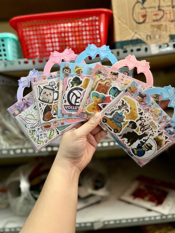 Set Sticker Tấm Nhỏ RCSTK2854