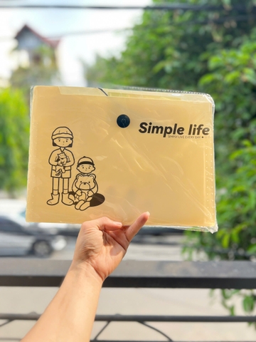 Bìa 8 Ngăn Simple Life