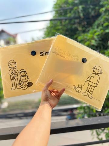 Bìa 8 Ngăn Simple Life