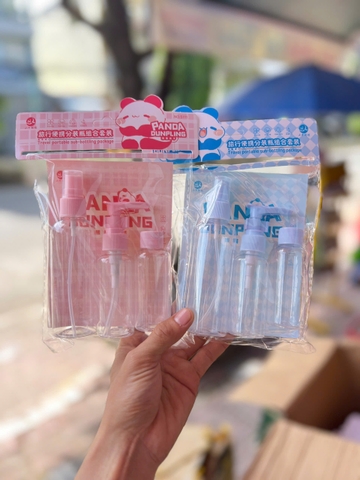 Set 3 Món Chai Chiết