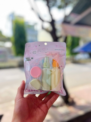 Set 4 Món Chai Chiết