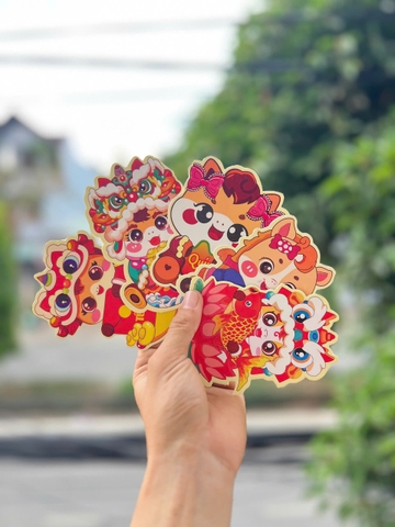 Set Bao Lì xì chibi (khoảng 50c)