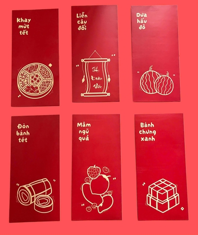 Bao Lixi Tết (khoảng 12c)